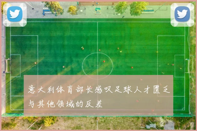 意大利体育部长感叹足球人才匮乏与其他领域的反差